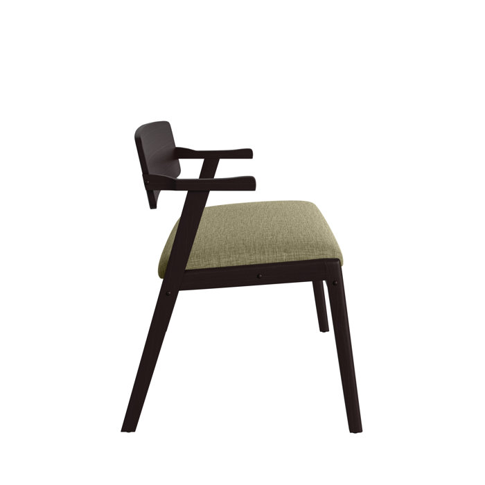 Mercury Row® Veronica Polyester Upholstered Bench & Reviews Wayfair